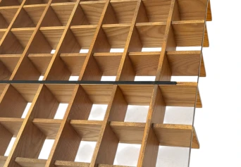 XL Kyoto Graphic Coffee Table by Gianfranco Frattini for Ghianda / Knoll, 1974